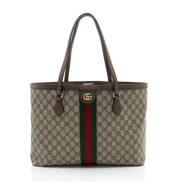 Gucci GG Supreme Ophidia Medium Shopping Tote