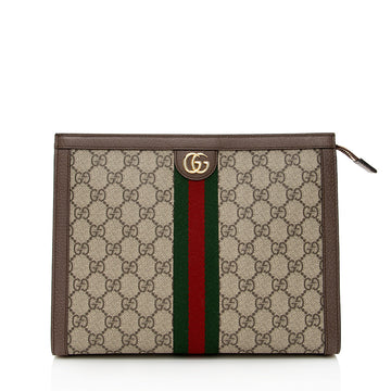 Gucci GG Supreme Ophidia Pouch (SHF-21946)