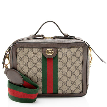 Gucci GG Supreme Ophidia Small Top Handle