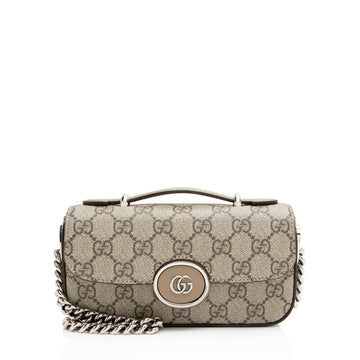 Gucci GG Supreme Petite GG Mini Shoulder Bag