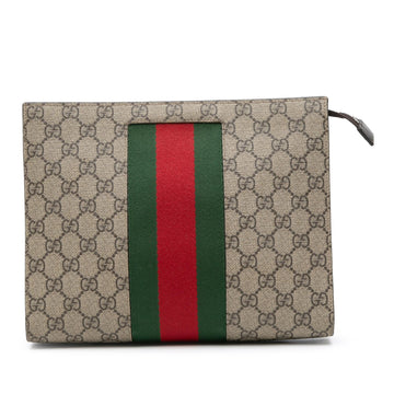Gucci GG Supreme Web Clutch
