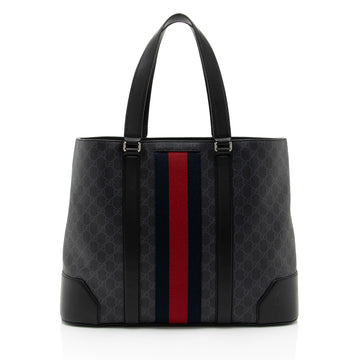 Gucci GG Supreme Web Tote (SHF-aAkqQK)