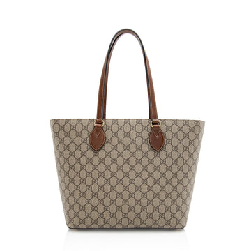 Gucci GG Supreme Zip Tote (SHF-20910)