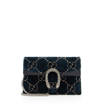 Gucci GG Velvet Dionysus Super Mini Bag (SHF-zrKSbu)