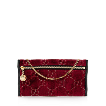 Gucci GG Velvet Pochette (SHF-22647)