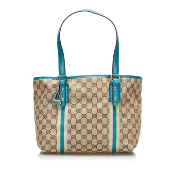 Gucci Gg Canvas Jolicoeur Tote Bag (SHG-gvdVP0)