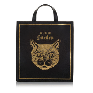 Gucci Gucci Garden Leather Tote (SHG-37328)