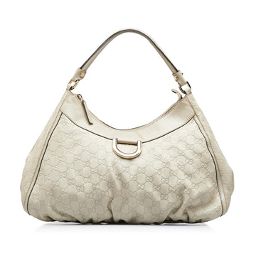 Gucci Guccissima Abbey D-Ring Shoulder Bag (SHG-mTplnY)