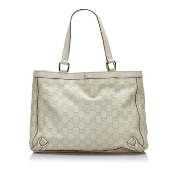 Gucci Guccissima Abbey D-Ring Tote Bag (SHG-iTmSsP)