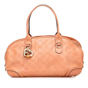 Gucci Guccissima Heart Bit Satchel