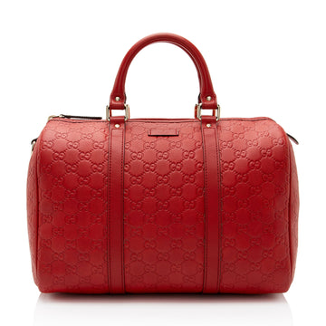 Gucci Guccissima Leather Joy Boston Bag (SHF-NJjppL)