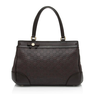 Gucci Guccissima Leather Mayfair Medium Tote (SHF-1JQxI7)