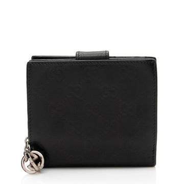 Gucci Guccissima Leather Twins French Wallet (SHF-cSvfdL)