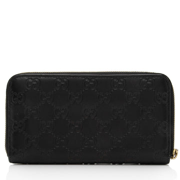 Gucci Guccissima Leather Zip Around Wallet (SHF-Vmk13c)