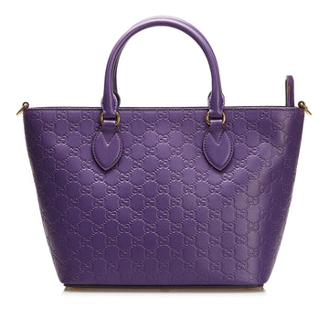 Gucci Guccissima Signature Convertible Handbag (SHG-35852)