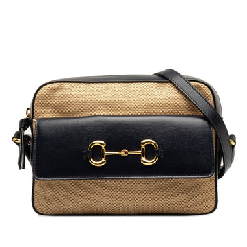 Gucci Horsebit 1955 Flap Pocket Camera Bag (SHG-giPDnL)