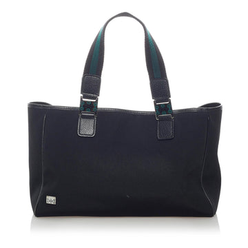 Gucci Horsebit Web Nylon Handbag (SHG-37218)