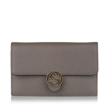 Gucci Interlocking G Wallet On Chain 4 (SHG-0nvH28)