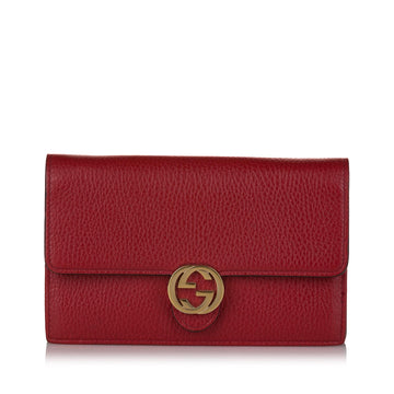 Gucci Interlocking G Wallet On Chain (SHG-35249)