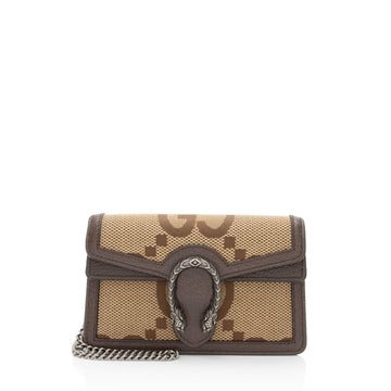 Gucci Jumbo GG Canvas Dionysus Mini Shoulder Bag