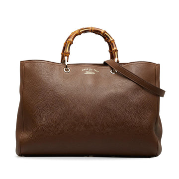 Gucci Large Bamboo Shopper (SHG-iKMVJP)