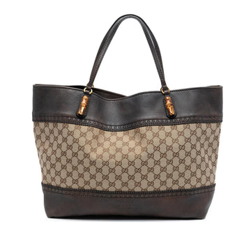 Gucci Large GG Canvas Laidback Crafty Tote
