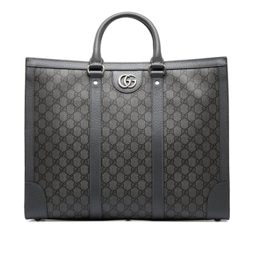 Gucci Large GG Supreme Ophidia Satchel (SHG-yYLnqY)