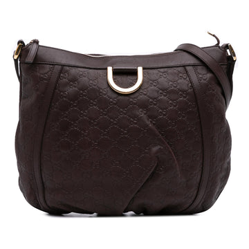 Gucci Large Guccissima Abbey D Ring Crossbody