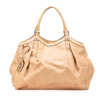 Gucci Large Guccissima Sukey Tote