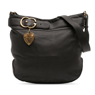 Gucci Large Leather Ride Shoulder Bag