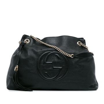 Gucci Large Soho Chain Tote (SHG-F1X59X)