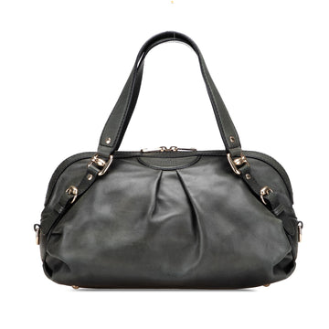 Gucci Leather Bridle Satchel