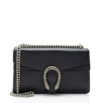 Gucci Leather Crystal Dionysus Medium Shoulder Bag
