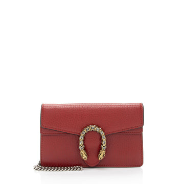 Gucci Leather Dionysus Super Mini Bag (SHF-GZ2wiR)