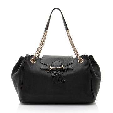 Gucci Leather Emily Shoulder Bag