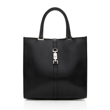 Gucci Leather Jackie Tote (SHF-18606)