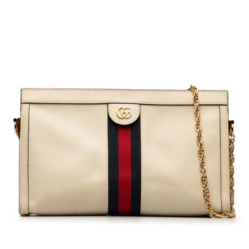 Gucci Leather Ophidia Chain Crossbody (SHG-wv6UwT)