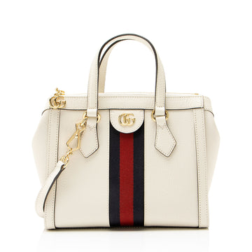 Gucci Leather Ophidia Small Tote