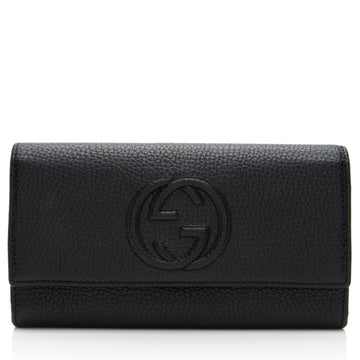 Gucci Leather Soho Continental Wallet (SHF-Oxfrj4)