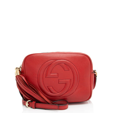 Gucci Leather Soho Disco Bag (SHF-RmFqvD)