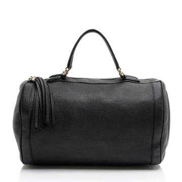 Gucci Leather Soho Medium Boston Bag