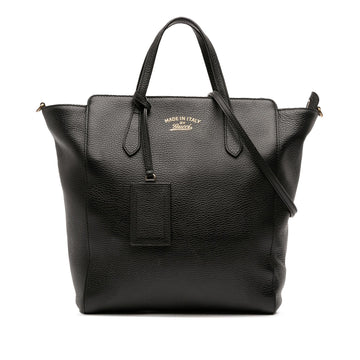 Gucci Leather Swing Convertible Tote