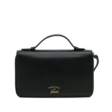 Gucci Leather Swing Travel Organizer
