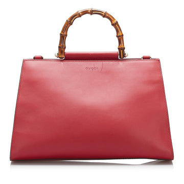 Gucci Medium Bamboo Nymphaea (SHG-KCtznf)