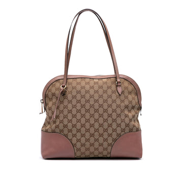 Gucci Medium GG Canvas Bree Dome Tote