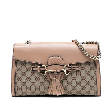 Gucci Medium GG Canvas Emily Shoulder Bag