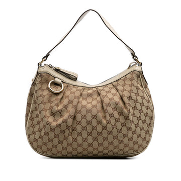 Gucci Medium GG Canvas Sukey Shoulder Bag