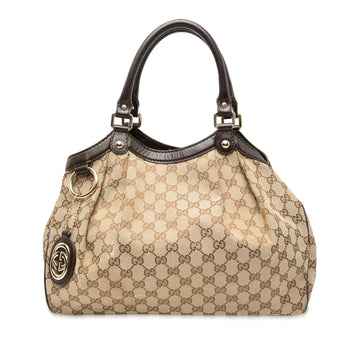 Gucci Medium GG Canvas Sukey Tote