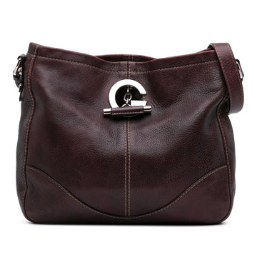 Gucci Medium Grained Calfskin Charlotte Crossbody
