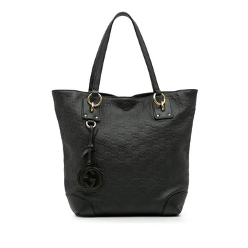 Gucci Medium Guccissima Charm Tote